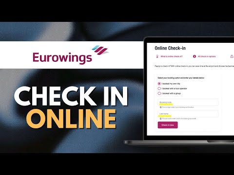 So funktioniert der Online-Check-in bei Eurowings