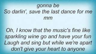 Manhattan Transfer - Save The Last Dance For Me Lyrics