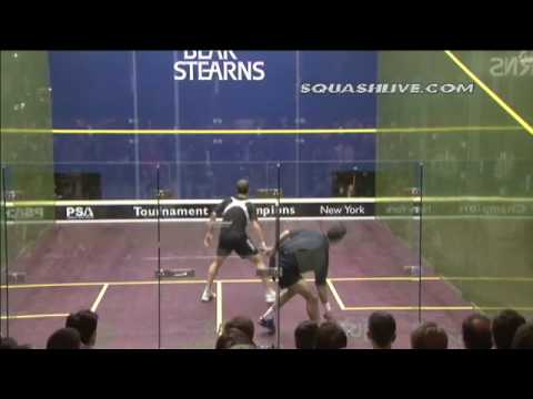 White Vs Gaultier squash best rally ever