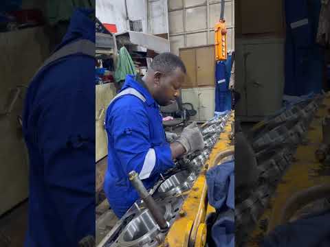 How To Install Piston Group On Caterpillar Engine 3512B