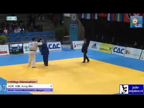 Sung-Min Kim (KOR) - Magomed Nazhmudinov (RUS) [+100kg]