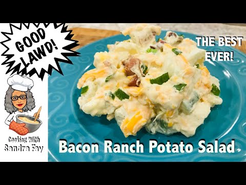 Bacon Ranch Potato Salad | Potato Salad Recipe | Side Dish| Holiday Dish | Cooking Show Cooking tips