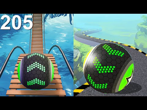 Going Balls Speedrun, Funny Fails Vs All Levels, Hard Levels Android, iOS Gameplay 205
