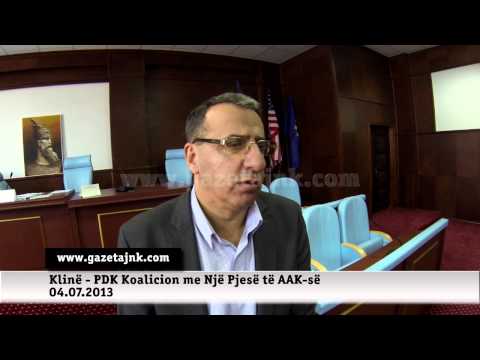 GazetaJNK: Klinë - PDK Koalicion me Një Pjesë të AAK-së 04.07.2013