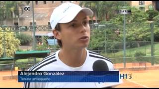 Tenista antioqueño Alejandro González se unirá al grupo de selección Colombia para la Davis