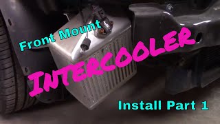 Jetta 1.8t Front Mount Intercooler Install