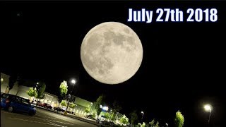 Full Moon Time-Lapse, 27 July 2018