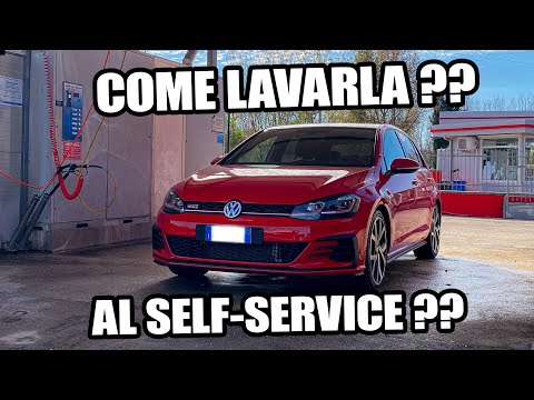 COME LAVARE L'AUTO AL SELF SERVICE IN MODO SEMPLICE ED EFFICACE !!!