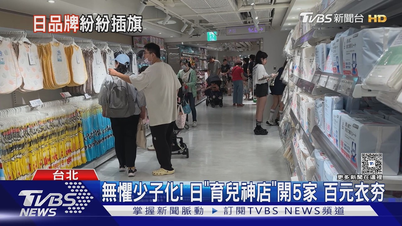無懼少子化！　日本育兒神店「西松屋」在台連開5家　衣服百元有找