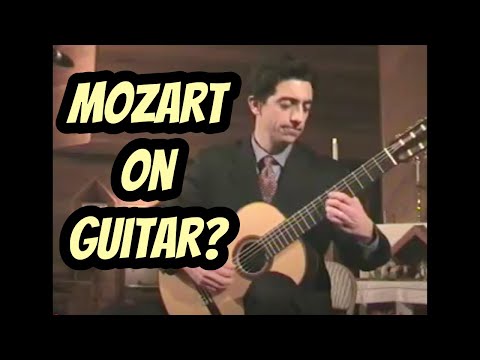 Mozart on Guitar! Ah Vous Dirai-je Maman | Michael Bautista