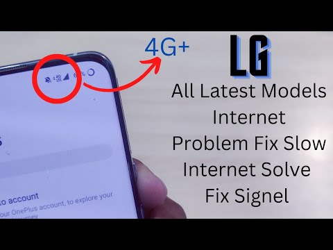 Lg Internet Settings Latest Models | Slow Internet Lg v60 Fix