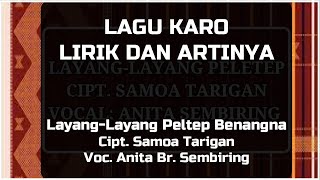 Download lagu Lagu Karo Siadi Populer Layang Layang Peltep Benangna | Lagu Karo Lirik dan Arti mp3 Download lagu Lagu Karo Siadi Populer Layang Layang Peltep Benangna | Lagu Karo Lirik dan Arti mp3