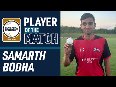 POTM Match 6: S.Bodha - ROM vs GIB | ECN Continental Cup T20I | 25 May 2024 | ECN24.019