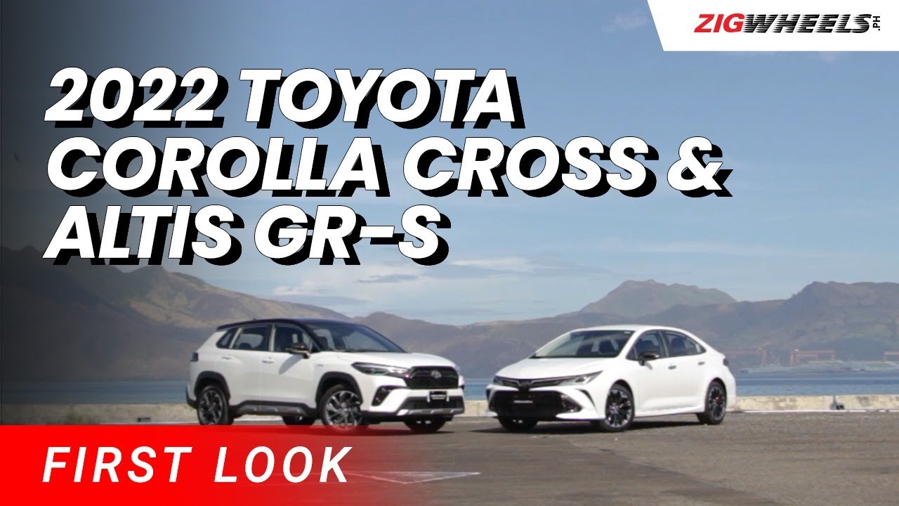 Toyota Corolla Cross & Altis GR-S 2022 First Look | Zigwheels.Ph