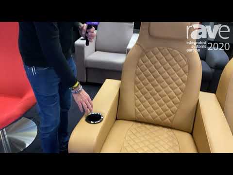 ISE 2020: Lusochair Shows Off the Customizable Roma Home Cinema Chair