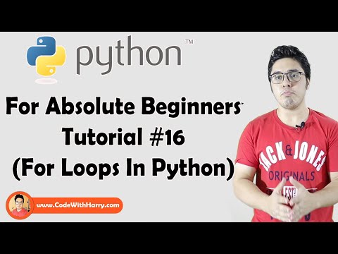 For Loops In Python | Python Tutorials For Absolute Beginners In Hindi 16