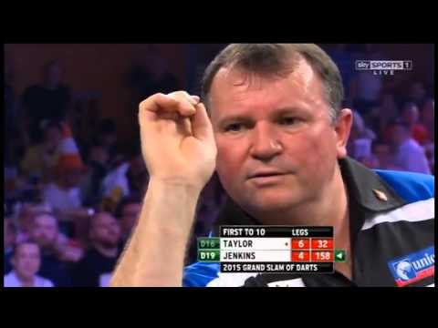 2015 Grand Slam of Darts Round 2 Taylor vs Jenkins  pt3