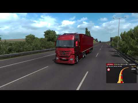 Euro Truck Simulator 2 | İSTANBUL - BURGAS | MERCEDES-BENZ ACTROS 2655 / V8