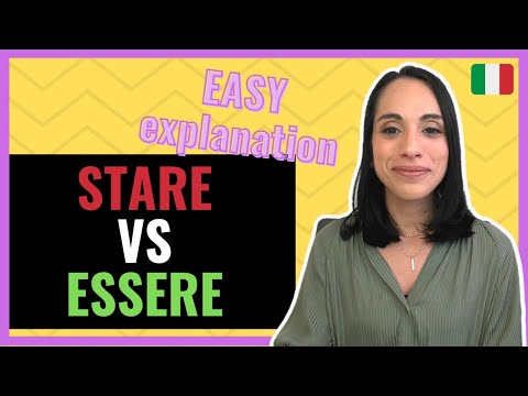 STARE vs ESSERE – EASY explanation