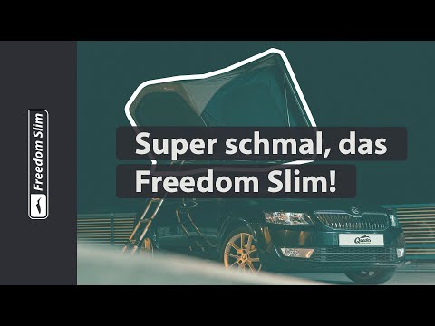 qeedo Freedom Slim 120 (2020) Dachzelt - Das super schmale Dachzelt 🚗 - Teaser