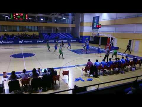 002 Liga EBA 2016-2017. Grupo B. Movistar Estudiantes-Fundación Globalcaja La Roda (57-83).