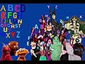 Sesame Street Telly Zoe And Baby Bear Teach The Disney Villains The Alphabet