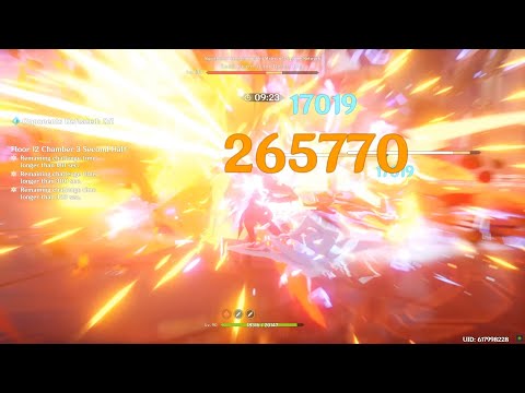 Diluc Melts ASIMON DORITO in 31s 3.1 Spiral Abyss 12-3-2 (Genshin Impact)