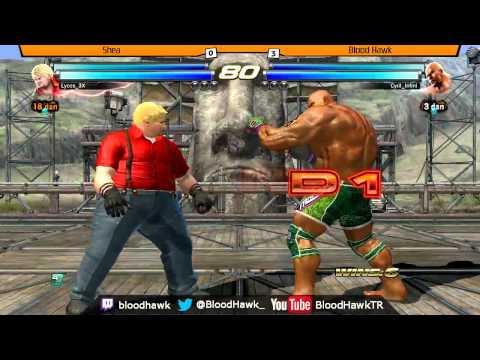 TTT2 - Blood Hawk vs Shea FT5 Set 2/2 w/ real time commentary
