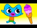 ICE CREAM SONG Kit And Kate Nursery Rhymes Kids Songs