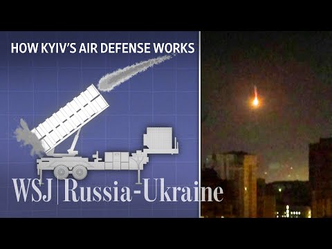 Watch How Ukraine’s Air Defense Systems Intercept Russian Strikes WSJ