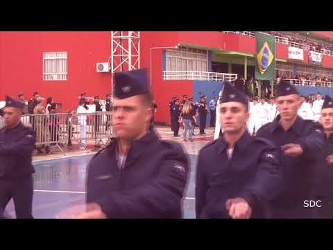 Desfile da Força Aérea Brasileira, em Florianópolis, 7 de setembro de 2019