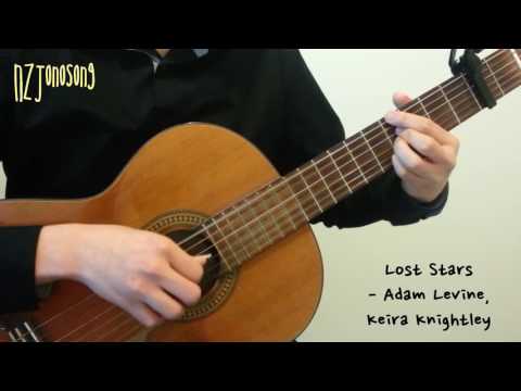 Adam Levine - Lost Stars | Fingerstyle Guitar Cover
