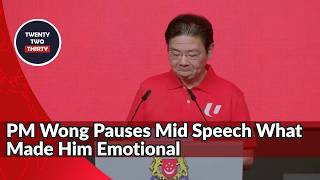 PM Wong Turns Emotional at May Day Rally What It Reveals About Singapore’s Promise