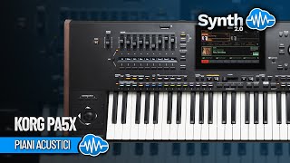 Video thumbnail for KORG PA-5X 88 | PIANO SOUNDS by Synth Cloud