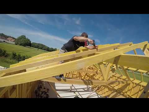 Construction bois Time Laps MOB Garage US