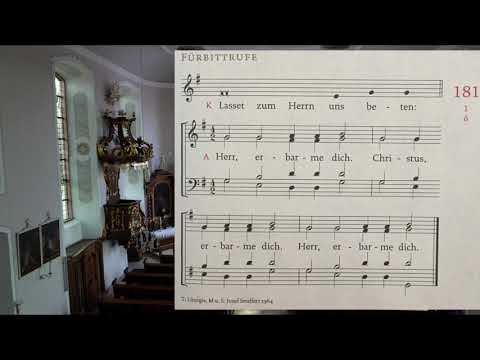 Fürbittruf: Herr, erbarme dich (GL181.1)