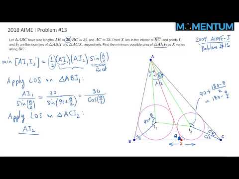 2018 AIME I Problem #13