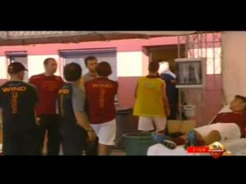 Spogliatoio Roma-Gaz Metan Severin (amichevole)