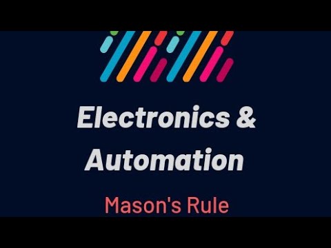 Mason's Rule - Automatic control