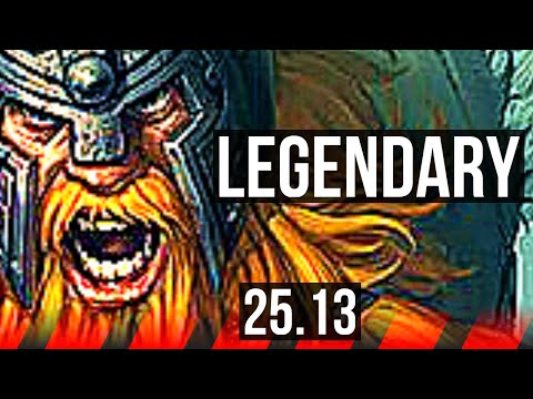 OLAF vs SETT (TOP) | Legendary | EUW Master | 25.13