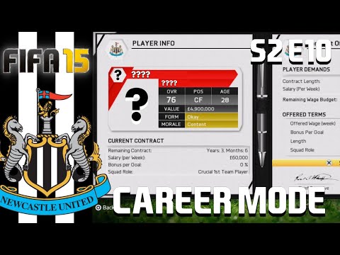 FIFA 15 | Retro Newcastle Career Mode | NEW SIGNINGS NEEDED!! S2 E10