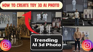 How to make ai 3d figure nano banana trending photo in Gemini | Instagram trending ai 3d photo