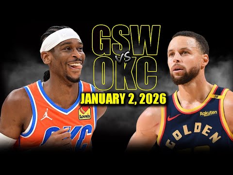Golden State Warriors vs Oklahoma City Thunder Full Game Highlights – January 2, 2026 | NBA Season