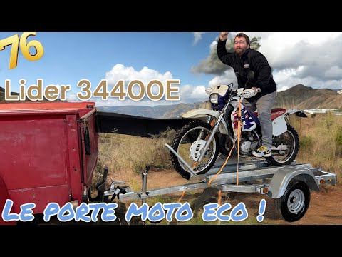 Châssis seul de porte-moto LIDER - 1 essieu - PTAC 500 kg - 173 x 115 cm - Référence T-UT20291_2