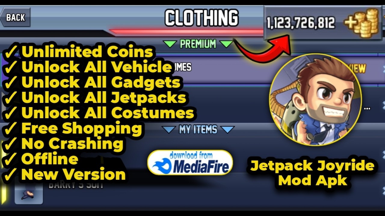 JETPACK JOYRIDE MOD APK – Unlimited Money & Unlocked Features (Latest Version).