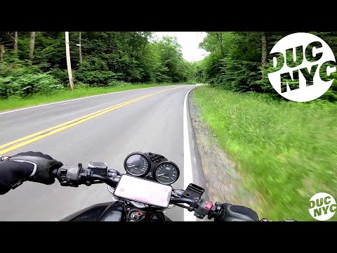 Isle of Man TT in NEW YORK? The Ultimate Catskills Stage 1 - Ducati NYC Vlog v1686