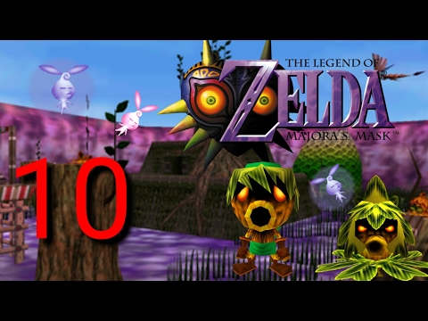 Zelda 🏹 Majora's Mask - Part 10 - Woodfall Temple Part 1