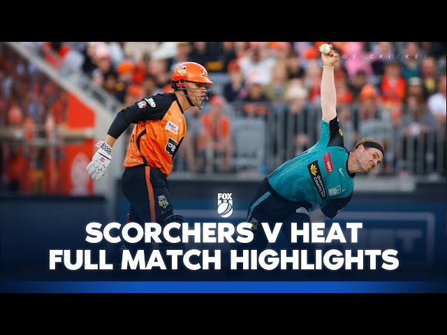 Perth Scorchers vs Brisbane Heat | Full Match Highlights I 23/12/24 | BBL | Fox Cricket