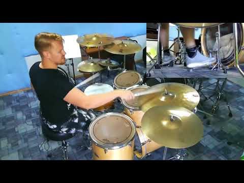 Пономарев Павел Эдуардович (30 лет, Сочи) - FDT Feeling Good (drum cover)
