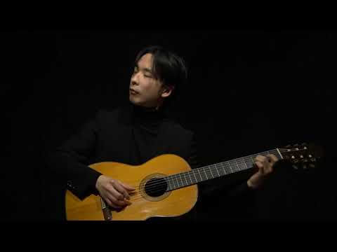J. S. Bach: Courante from Lute Suite in E Minor – Terukaku Yamashita, guitar  バッハ：クーラント／山下光鶴（ギター）